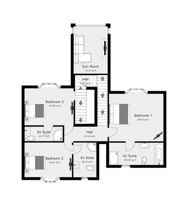 Luxury 5 Bedroom Victorian With Hot Tub *