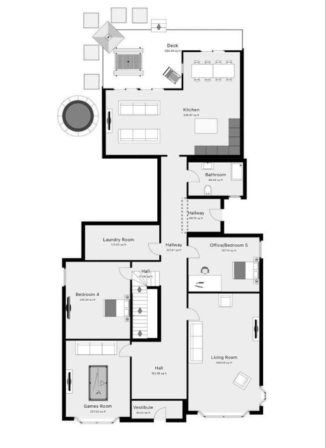 Luxury 5 Bedroom Victorian With Hot Tub *